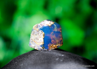 Dominican blue amber beads